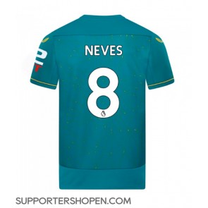 Wolves Ruben Neves #8 Borta Matchtröja 2022-23 Kortärmad